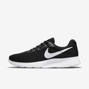 Nike Tanjun Classic Black and White Running Shoes Size 10